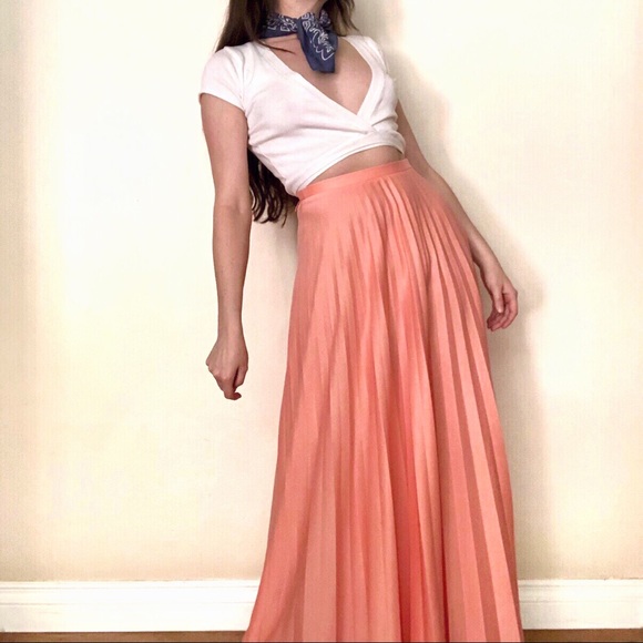 ❤️SOLD❤️ Vintage 70s Accordion Skirt - Picture 3 of 5